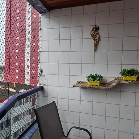 Apartamento Com 2 Quartos, Wi-Fi, 100M Da Praia E Vaga De Garagem Coberta Praia Grande  Exterior foto