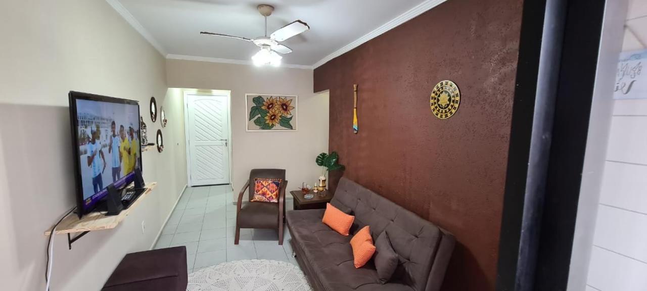 Com 2 Quartos, Wi-fi, 100m Da E Vaga De Garagem Coberta Apartment Praia Grande (Santos)